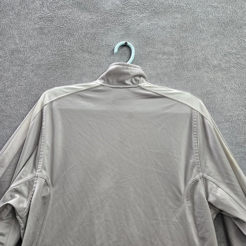 VINTAGE‎ Adidas Men Jacket M Gray Logo Embroidery Track Classic Stripe Y2K